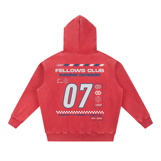 Racing Division - Washed Hoodie