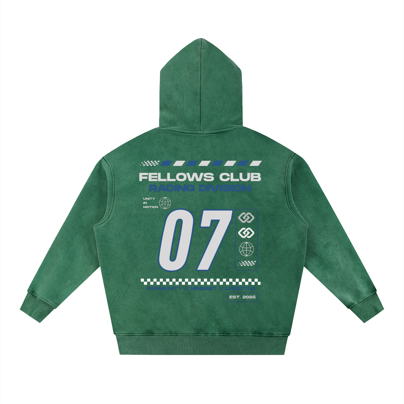 Racing Division - Washed Hoodie
