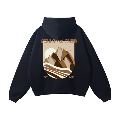 Alpine Oversized Hoodie - Coffee