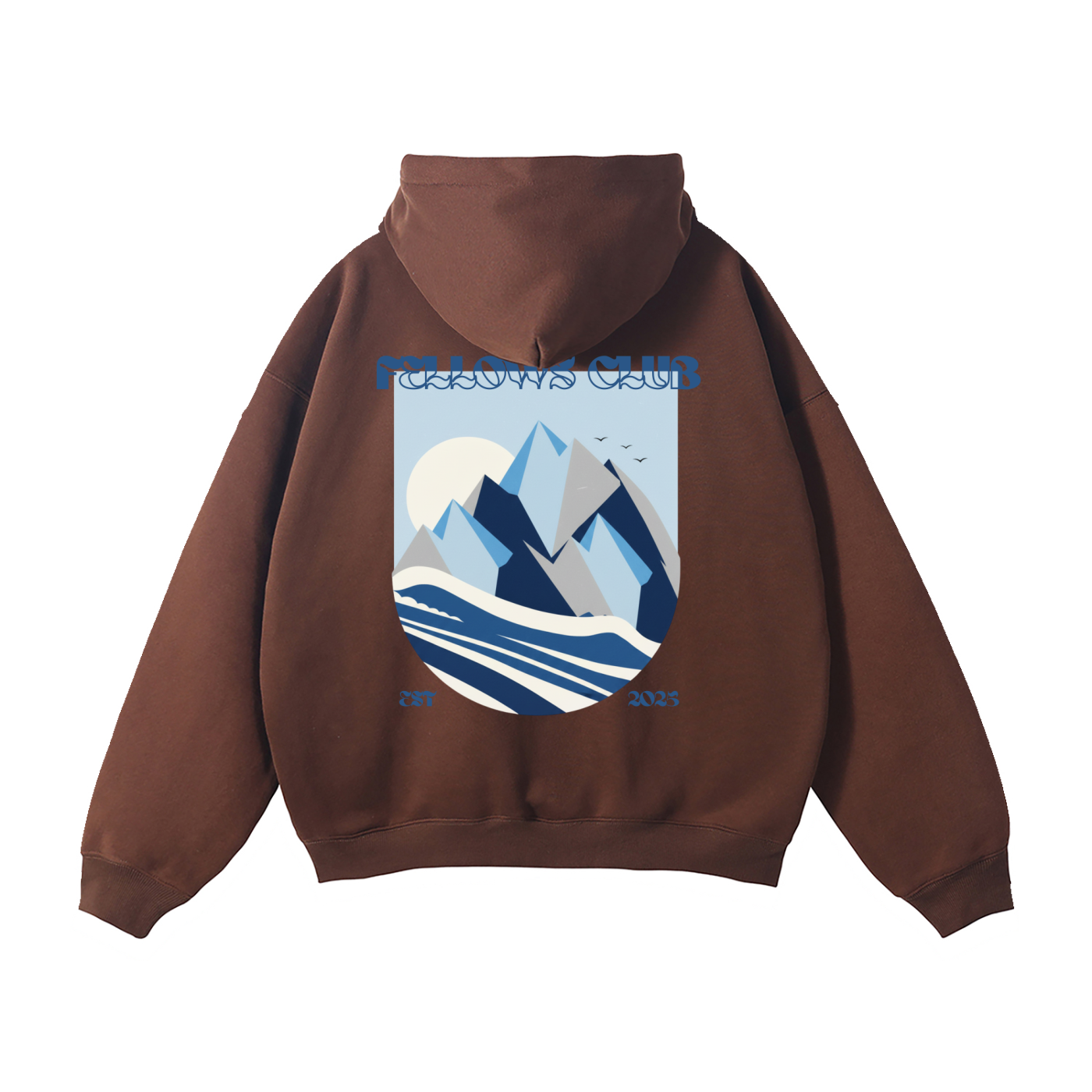 Alpine Oversized Hoodie - Navy