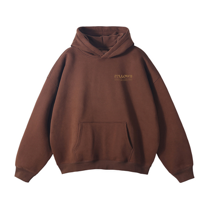Alpine Oversized Hoodie - Coffee