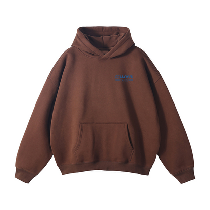 Alpine Oversized Hoodie - Navy