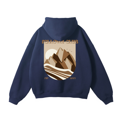 Alpine Oversized Hoodie - Coffee