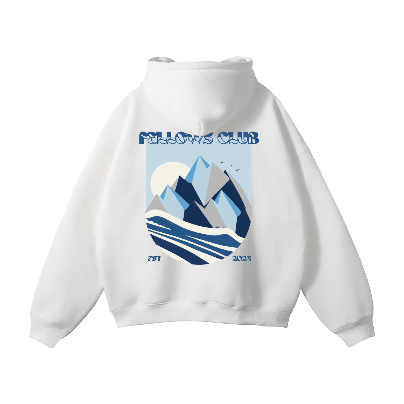 Alpine Oversized Hoodie - Navy