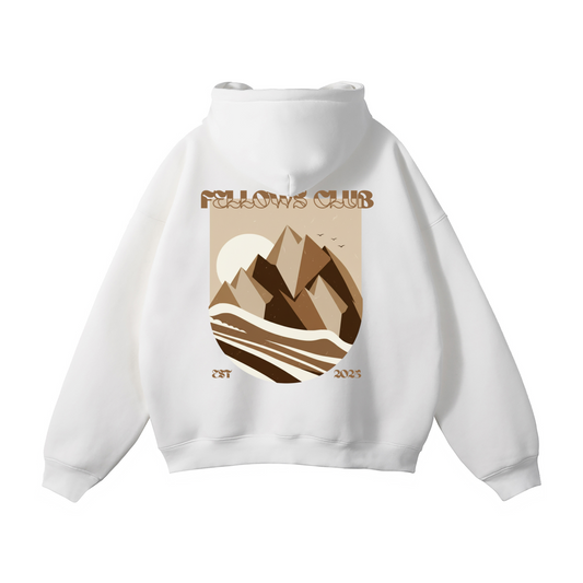 Alpine Oversized Hoodie - Coffee