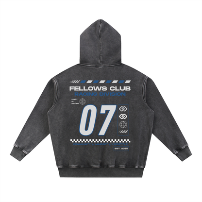 Racing Division - Washed Hoodie